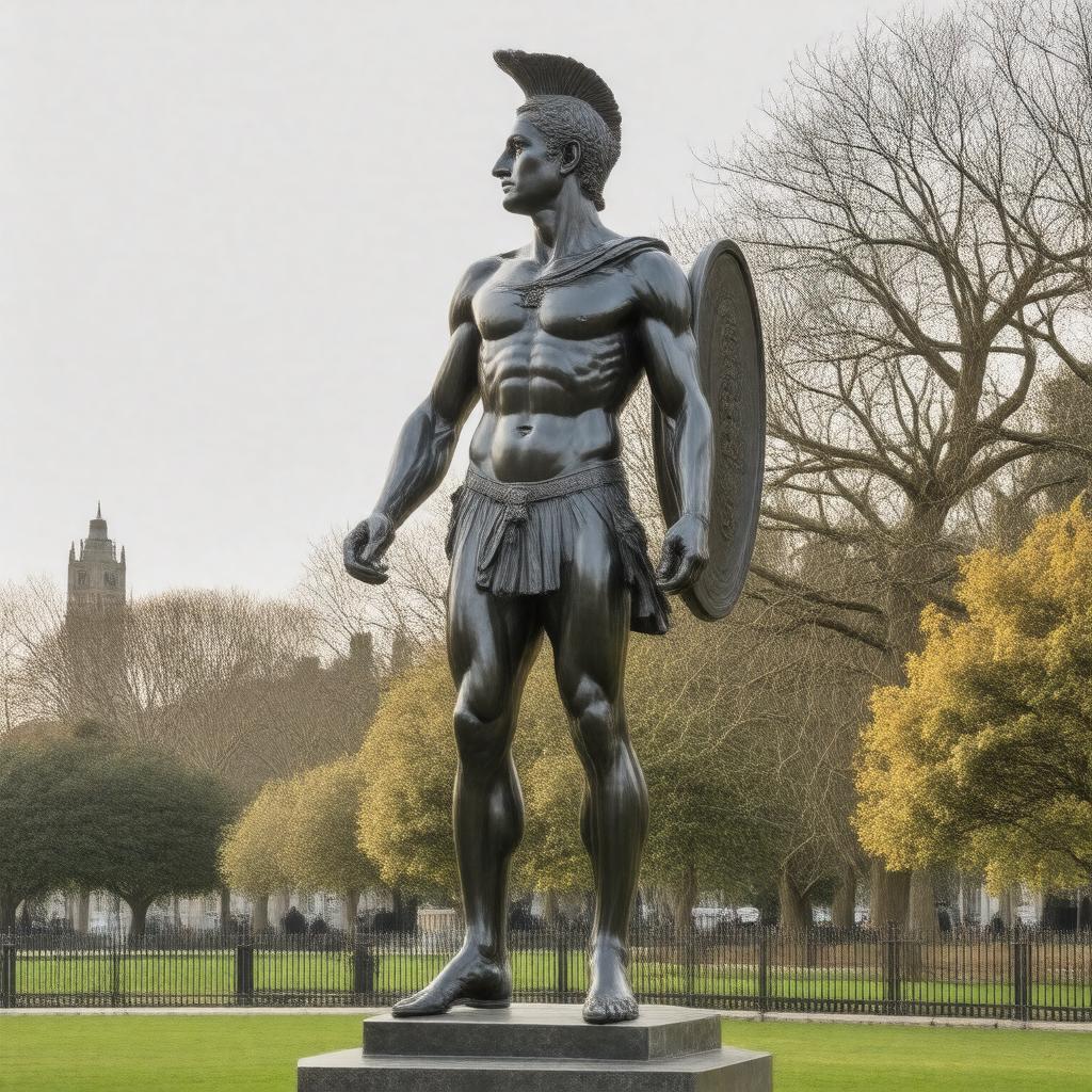 Achilles statue